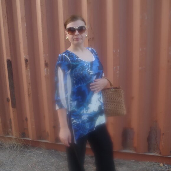 Women's Blouse By Pretty Women - Picture 7 of 13